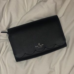 Black Kate Spade Bag with Strap that can be added